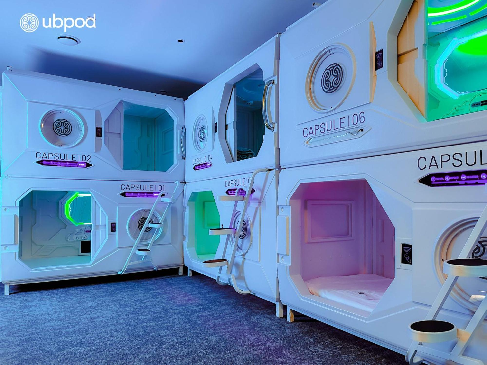 Ubpod- The First Capsule Hotel In Mongolia Ulaanbaatar Exterior photo